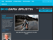 Tablet Screenshot of bicyclelawyer.com